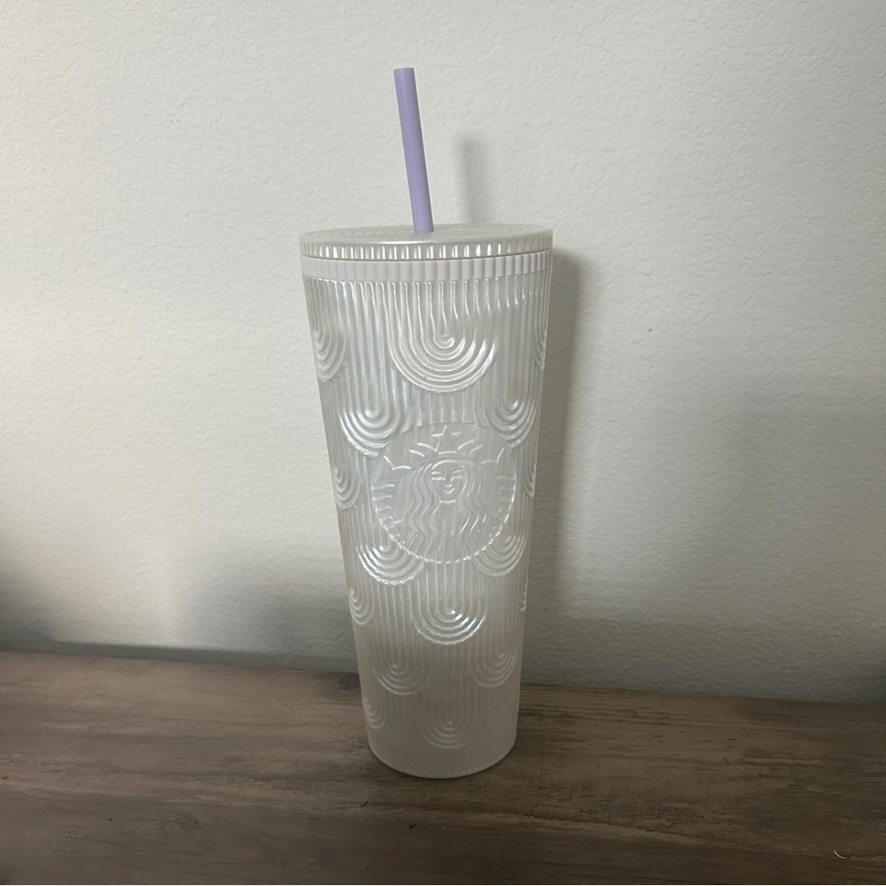Starbucks White Pearl Tumbler